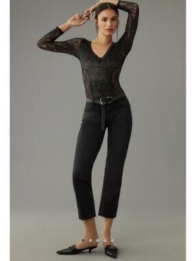 Frame Le High Straight-Leg Jeans 32 NWT